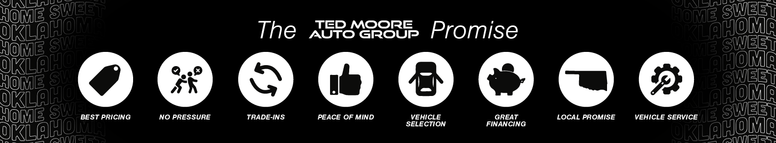 Black and white banner with 8 logos for the 8 commitments